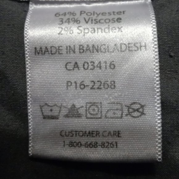 McCarthy Uniforms Gray High School Trousers Size US 27 - Picture 5 of 6